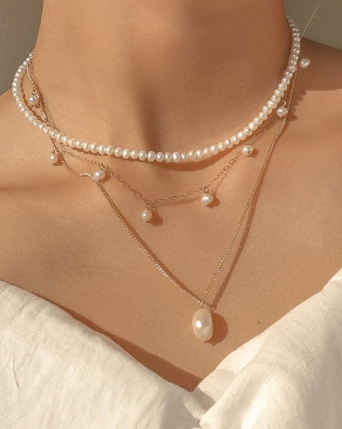 Delicate Layered Necklaces